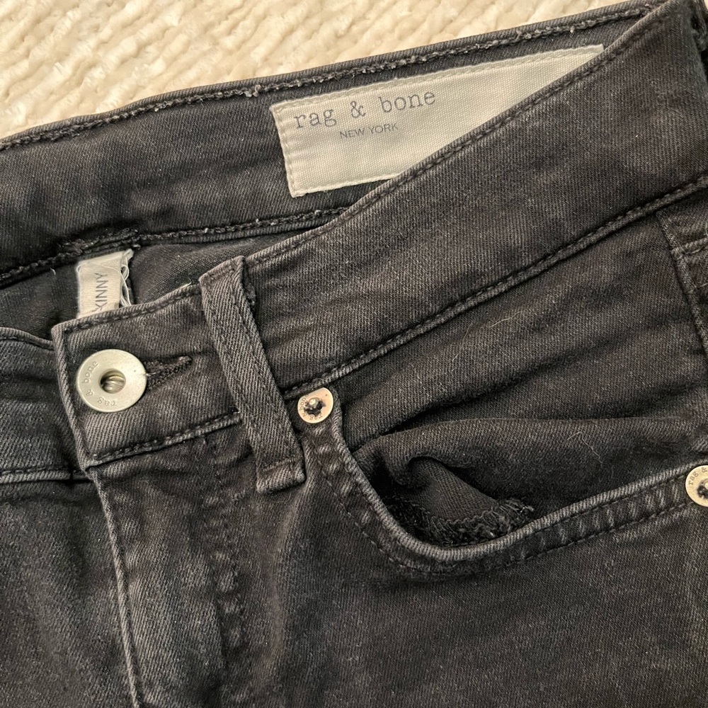 Black Rag and Bone Denim Jeans